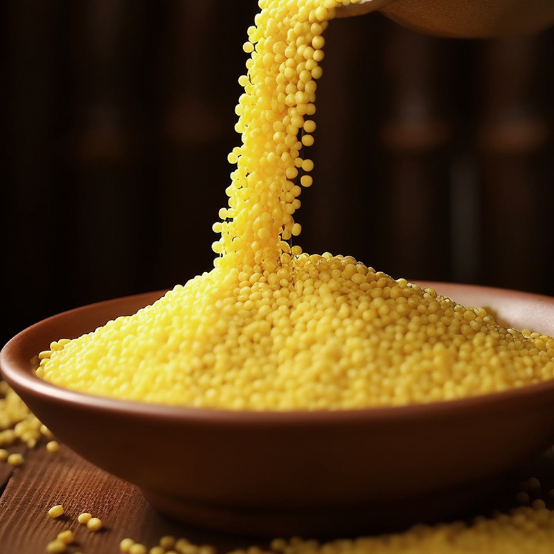 Dropshipping Xiaomi 400g Vacuum-Packed Multigrain Farm Fragrant Glutinous Inner Mongolia Chifeng Yellow Millet Wholesale
