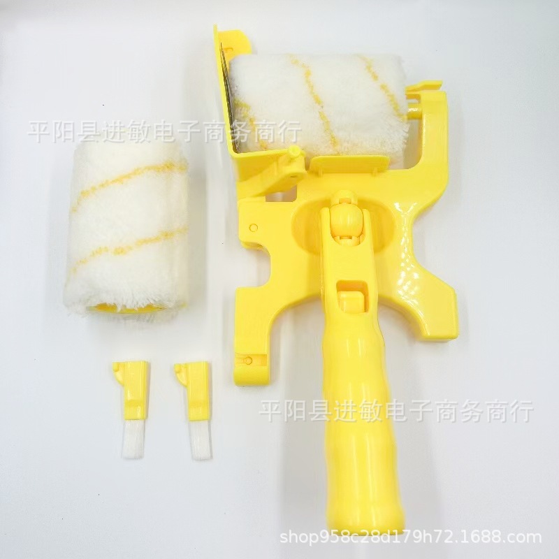 Multifunctional Paint Brush, Trimming and Color Separation Roller Brush, No Dead Ends, Fine Hair Brush, Paint Latex Paint Tool, Wall Color Separation Brush