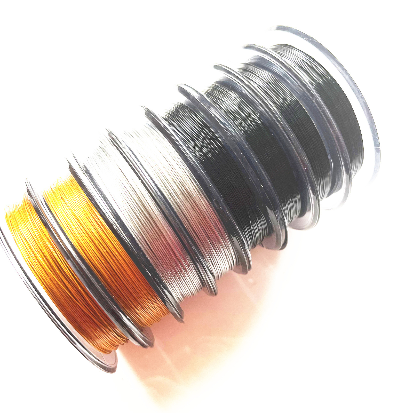 Manufacturer Jewelry Special Wire Gold Wire Soft Steel Wire Handmade DIY Beaded Bracelet Necklace Pearl Jewelry Wire Accessories