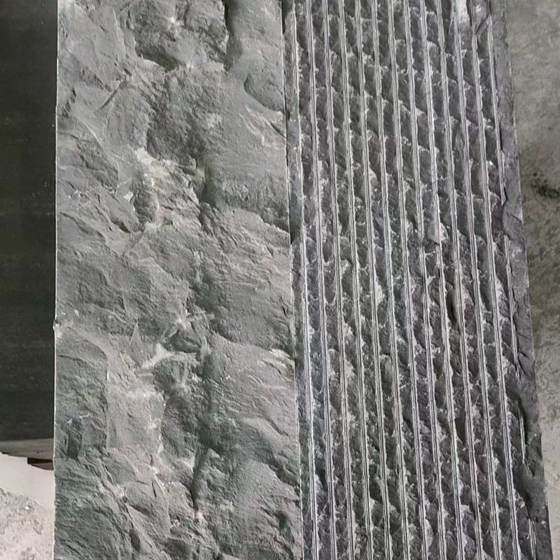 Black bluestone sand fine, high hardness, suitable for exterior walls, floor, carving materials, mine direct supply