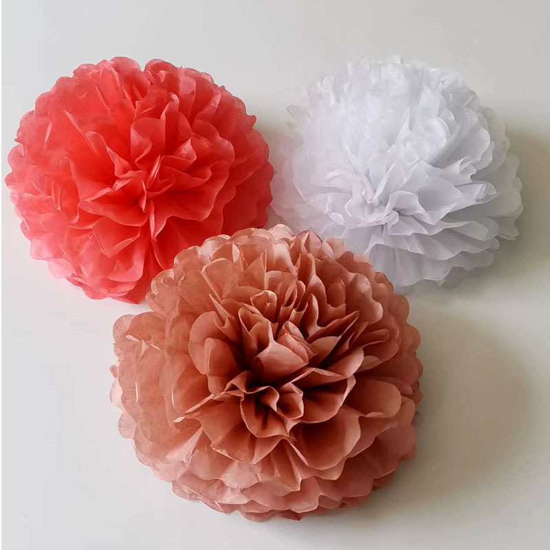 Paper Flower Ball Birthday Flag Party suit Wedding Site Arrangement Supplies Paper Flower Ball