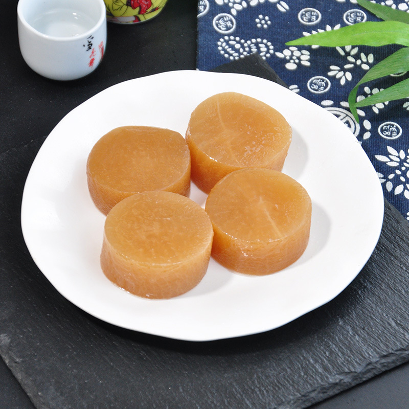 [Boiled root] Kwantung boiled ingredients white radish 711 convenience store slightly pickled radish block wholesale 640g