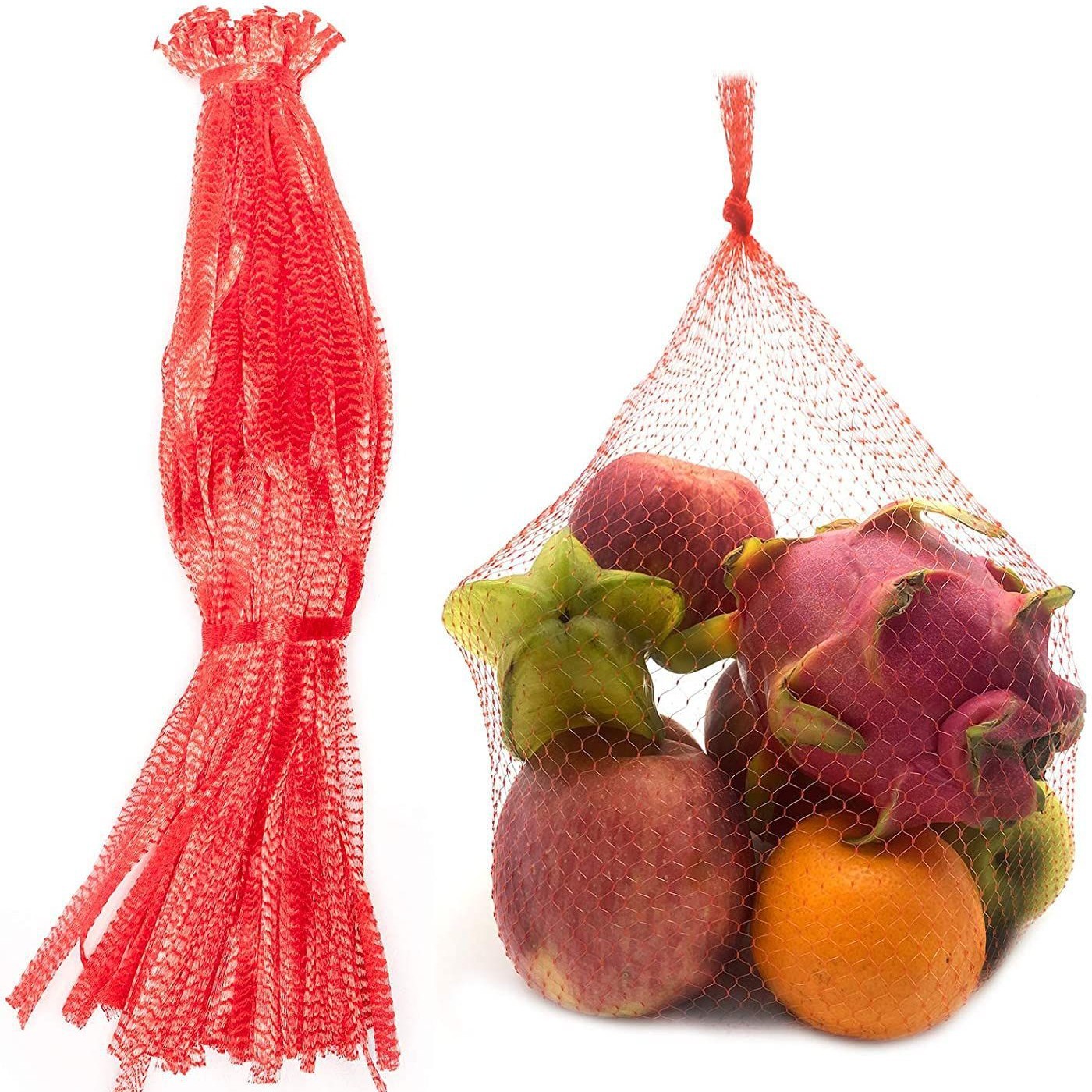 Vegetable and Fruit Packaging Mesh Bag Walnut Mesh Bag Nylon Small Mesh Bag Toy Potato Walnut Woven Mesh Bag