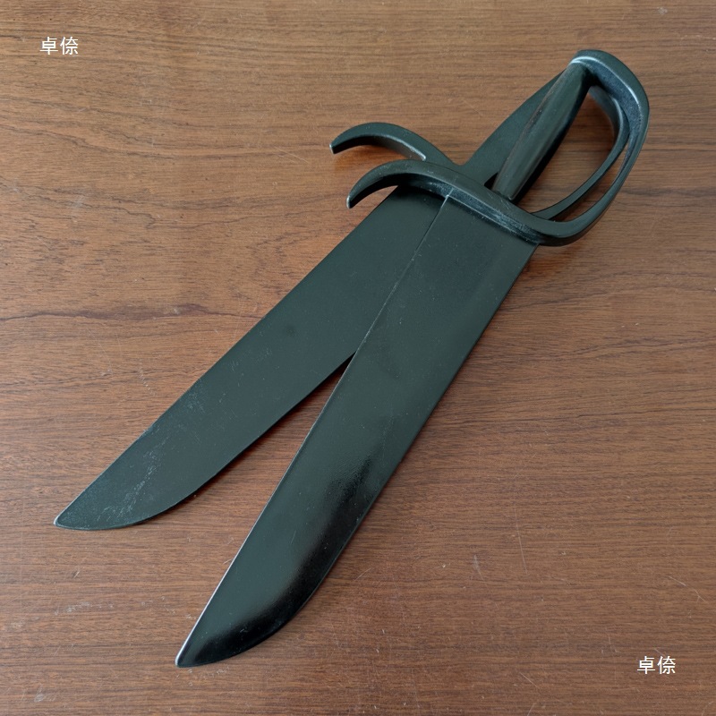 Master Cai Yinchuan's Plastic Eight-cut Knife Wing Chun Boxing Master's Plastic-steel Practical Training Knife Delivery Bag Not Blade