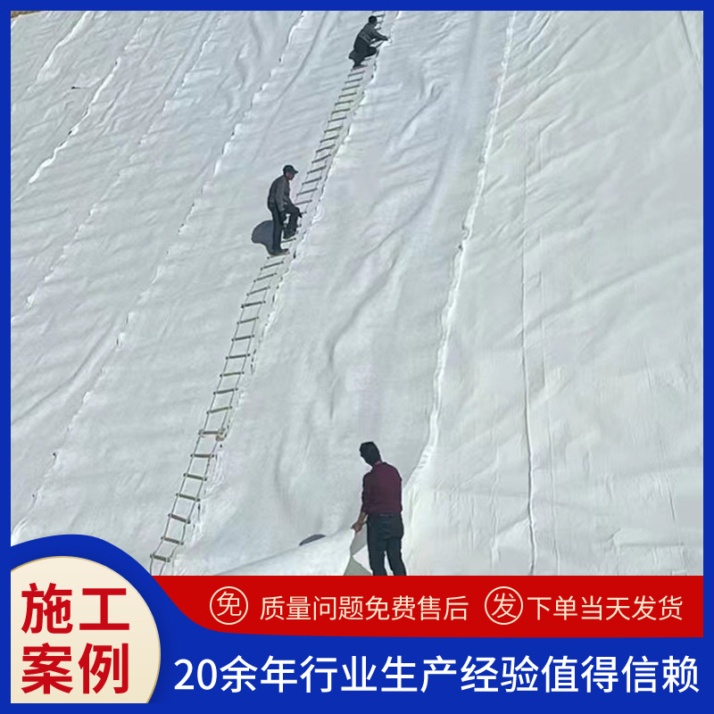 Supply Reservoir, River and Canal Anti-Seepage and Waterproof Geotextile 4- 8m Wide Two Cloth and One Film Composite Geomembrane