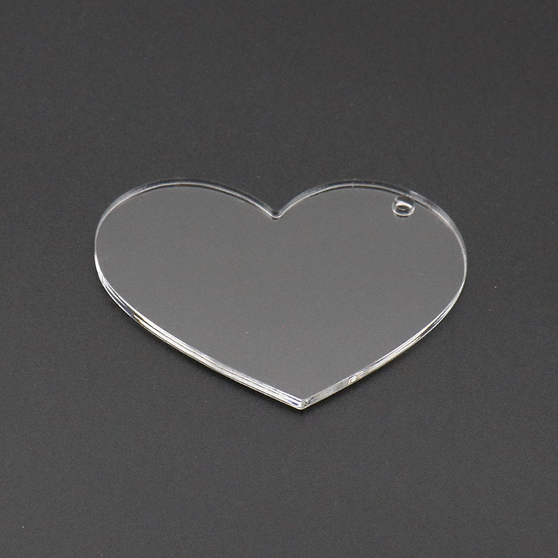 Transparent Acrylic Guka Set Gift Box for Kidsren and Girls Toy Guka Plate Special-Shaped Couple Estimated Card Acrylic Piece