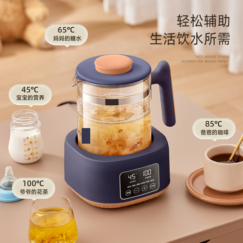 German Zemkon Thermostatic Water Kettle Baby Milk Making Water Kettle Fully Automatic Multi-Functional Health Water Kettle Household Milk Warmer