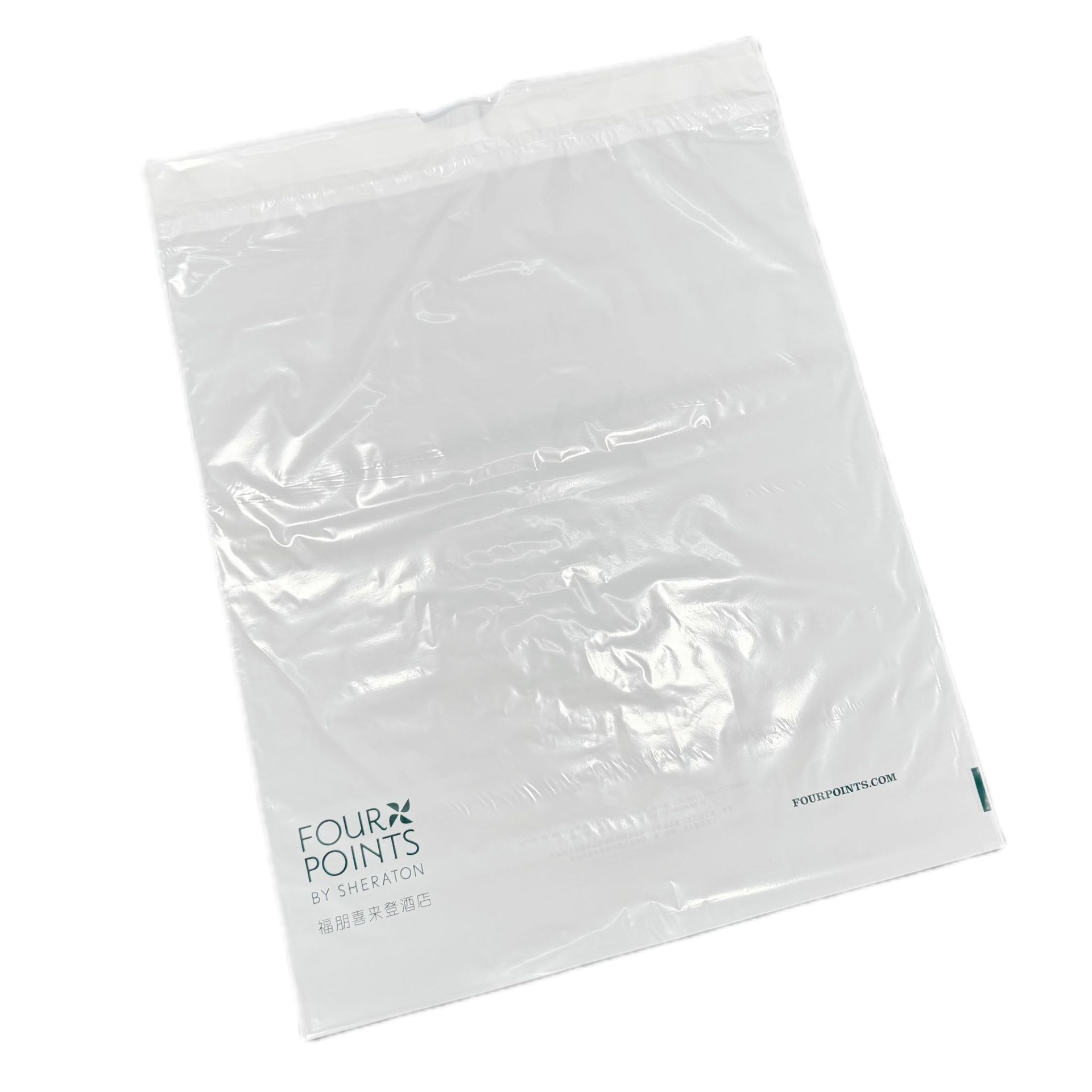 Disposable Hotel Pe Drawstring Laundry Bag Dry Cleaning Store Drawstring Storage Bag Machine Washable Special Laundry Room Clothing