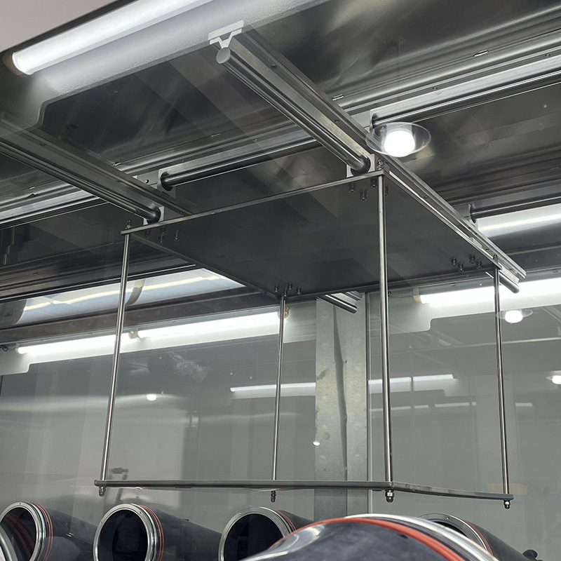 Pharmaceutical Companies Use Multi-Position Glove Box Water Oxygen <0.1Ppm Equipment Docking Test Box Inert Gas Protection Box