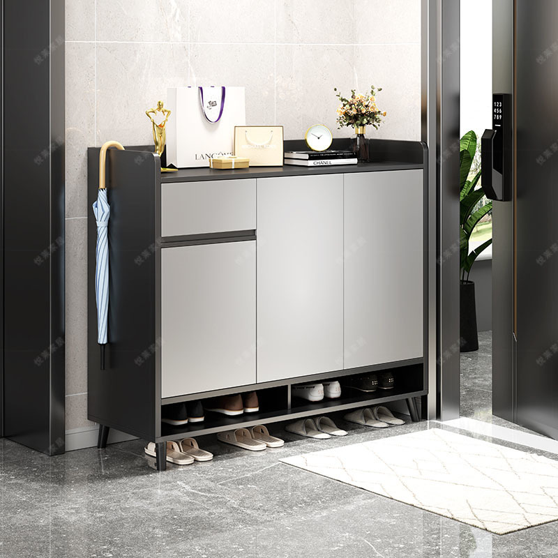 Shoe Cabinet for Home Entrance Indoor Hallway Large Capacity New Model 2024 Entryway Cabinet Light Luxury Shoe Rack Wholesale