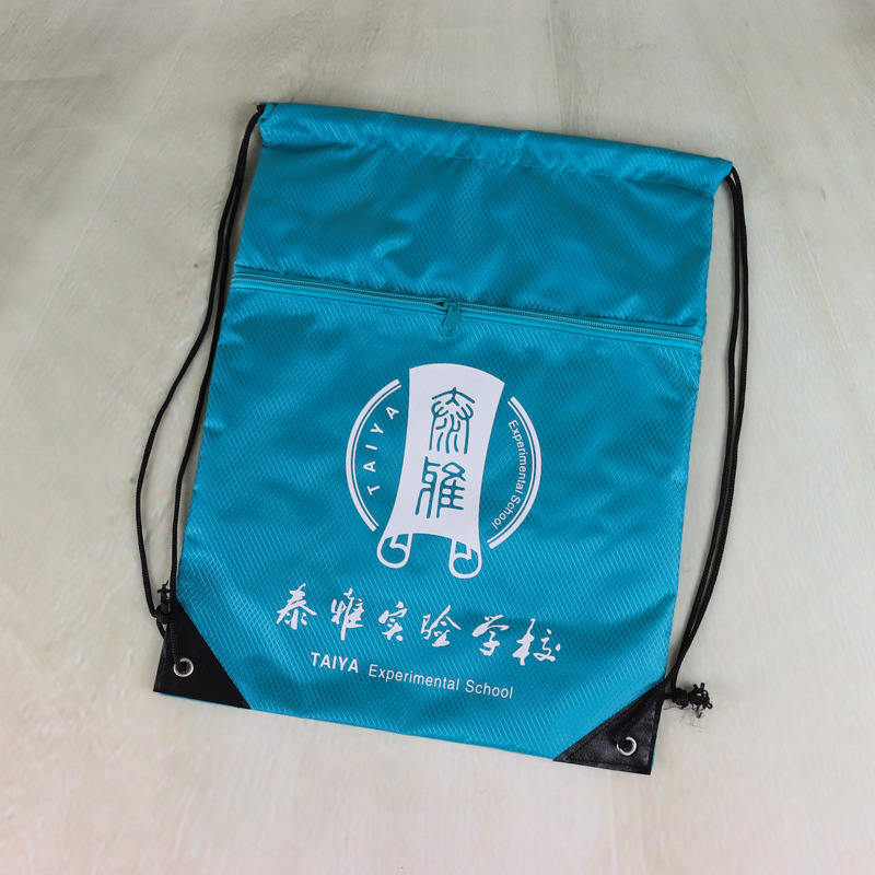 Manufacturer Customized Oxford Cloth Bundle Flap Pocket Pants with Printable Logo, Thickeneded Waterproof Advertising Bag, Swimming Equipment Packaging