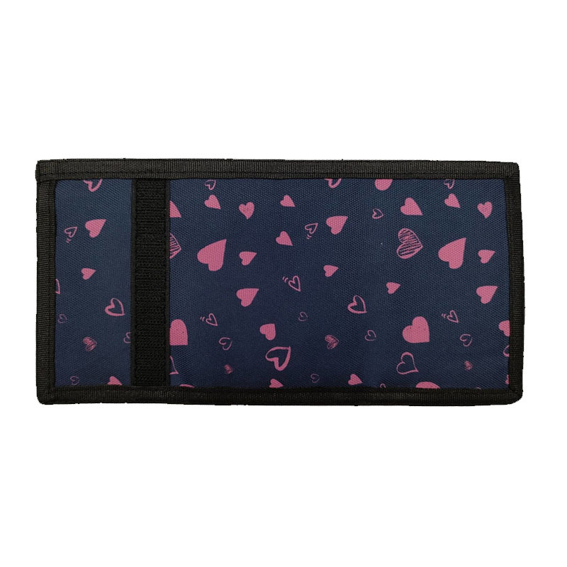 Customized Cross-Border Printed Women's Wallet 70% off Zipper Flap Pocket Pants Ultra-Thin Wallet Foldableing Card Holder Card Holder Fashionable and Versatile