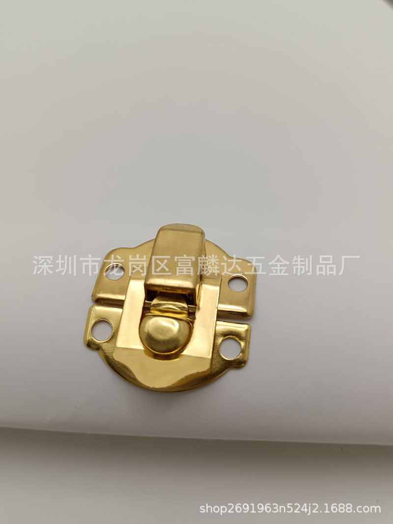 Box Small LocK Wooden Box Hardware Accessories LocK Jewelry Box Tongue-free Iron Kli LocK Small BucKle