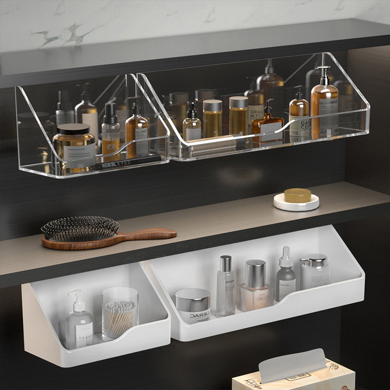 Зеркальный шкаф для хранения косметики настенный