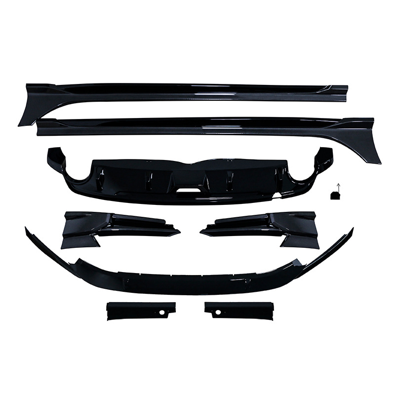 Suitable for Unlimited Style Surround Kit Car Modification Exterior Accessories Pp Material Rear Lip Front Shovel Side Skirt