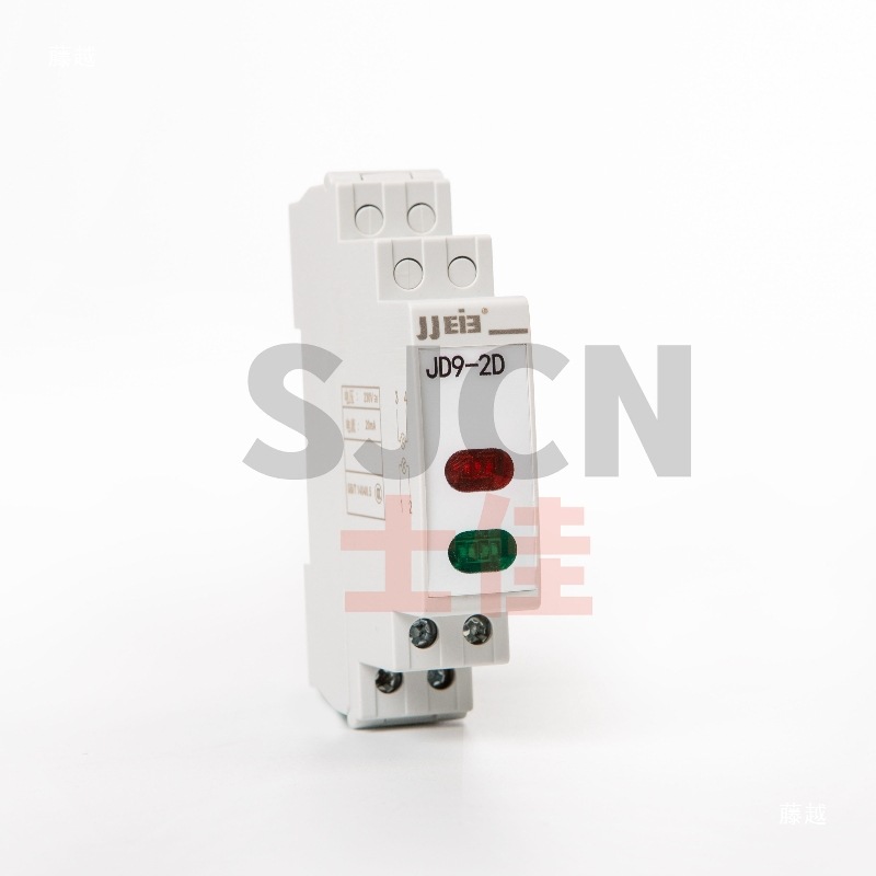Rail type JP9 indicator LED power signal lamp 230V rail type monochrome double color lamp C45 card rail 1P