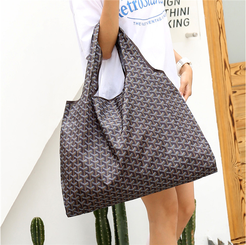Convenient Women's Shopping Bag Mummy Waterproof Large Thickened New Shopping Bag Large Capacity Foldable Environmental Protection Bag