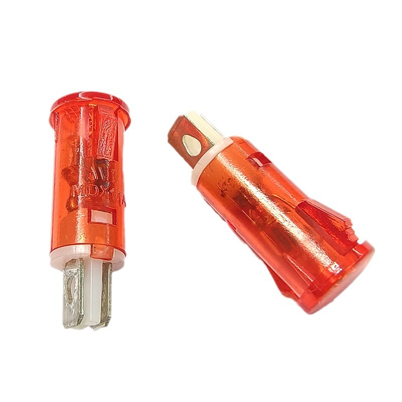 MDX11A IndicAtor Light Freezer Disinfection CAbinet WAter Dispenser SignAl LAmp 10mm CArd Mounting Hole VoltAge Production by DemAnd