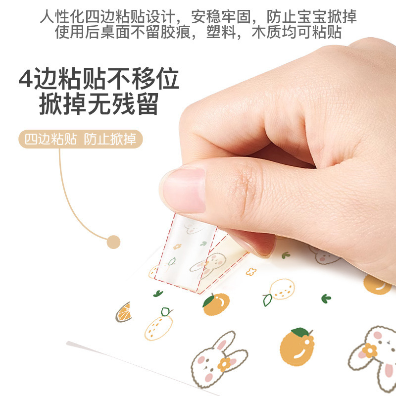 Disposable placemat for infants household oil-proof children's table mat disposable disposable table mat for daily disposable