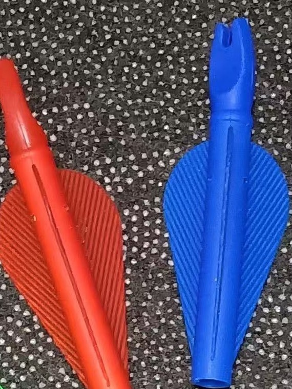 Jacket Arrow Tail Integrated Arrow Tail Suitable for Scenic Area Throwing Pot Game 8mm Bow Arrow Tail Feather Archery Accessories