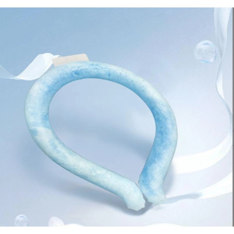 Summer Ice Ring Cooling Neck Wrap Cooling Artifact Neck Scarf Cooling Neck Ring Cooling Collar Heat-Relief Ice Neck Ring Neck