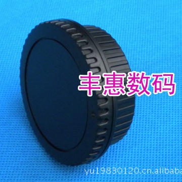 Оптовая крышка объектива без надписей EOS для Canon, комплект передней и задней крышки