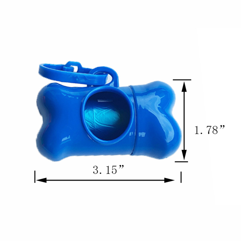 Factory wholesale pet cleaning supplies garbage box dog toilet pickup dispenser portable toilet dog garbage bag