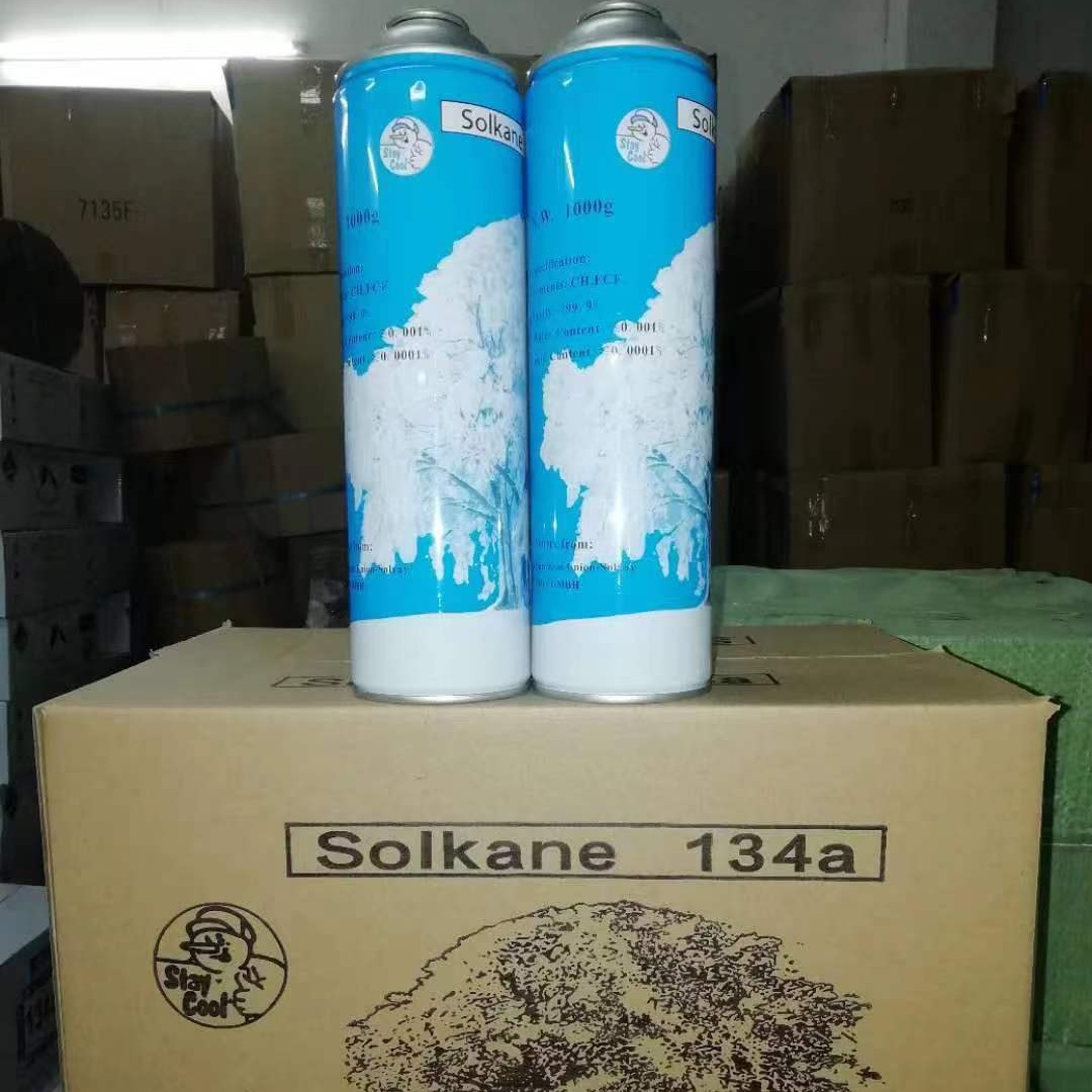 Холодоагент R134a 800г для автомобильного кондиционера, экологически чистый, прямые продажи от производителя