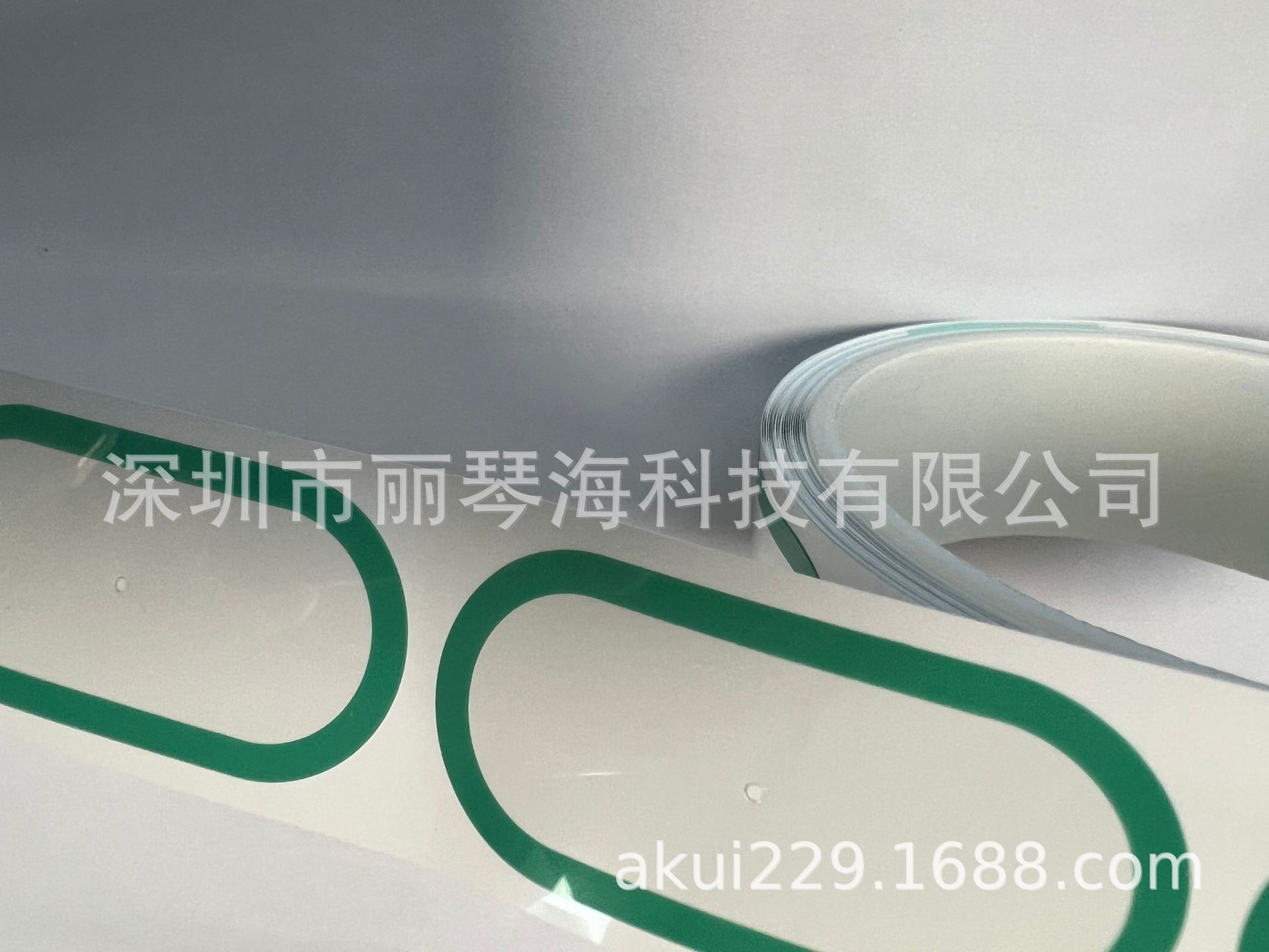Customized New Energy Vehicle Iron Lithium Battery Anti-Exposure Valve Window with Base Material Green Pet Double-Sided Tape Protective Gasket