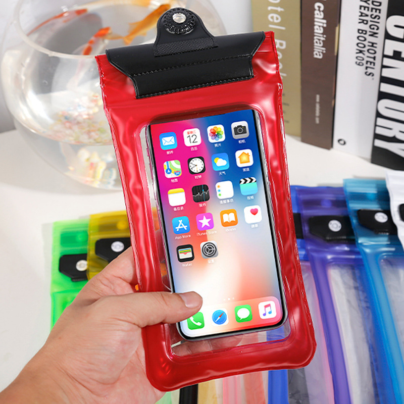 Оптовая водонепроницаемая сумка для мобильного телефона, с подушкой и печатью логотипа