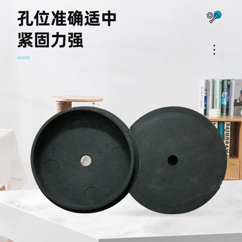 Factory supply cat climbing frame 5.35 cover plastic plug screw plastic plug buckle plug plastic plug