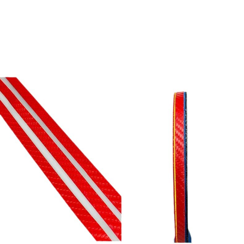 Table tennis racket PU leather carbon fiber texture edge protection anti-collision anti-collision super durable self-adhesive bottom plate protection