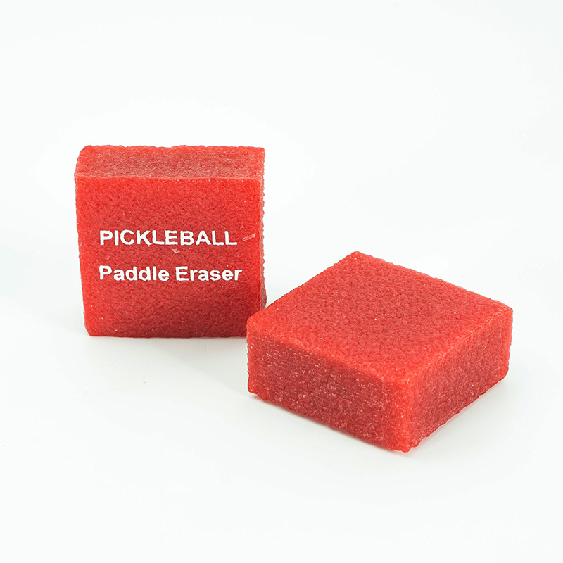 Colorful Pickleball Erasers with Logo Printing Option, Rubber Erasers for Stain Removal, Cleaning Tools, Rubber Sheets for Stain Prevention