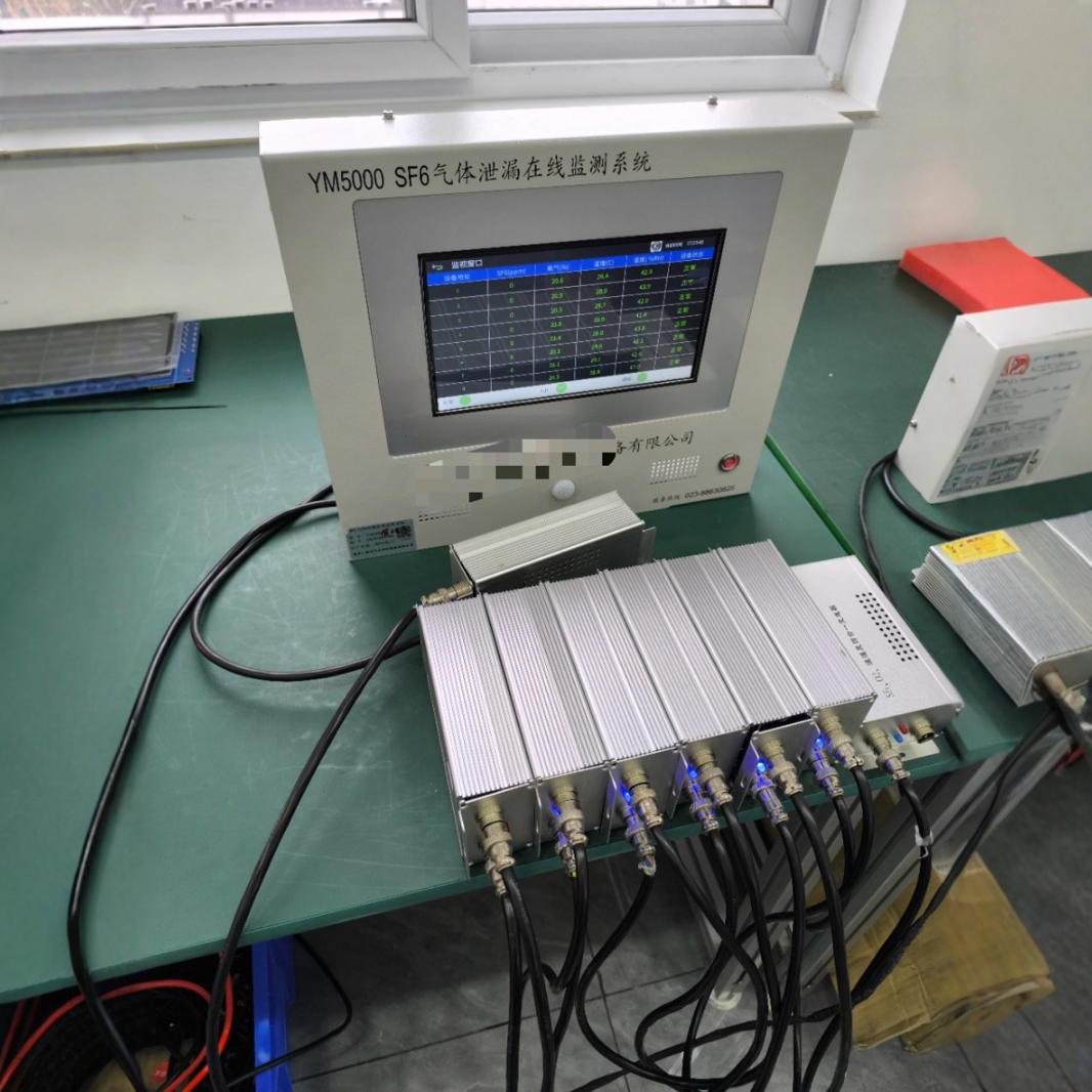 Sf6 Gas Leak Online Monitoring System Sulfur Hexafluoride Gas Alarm System