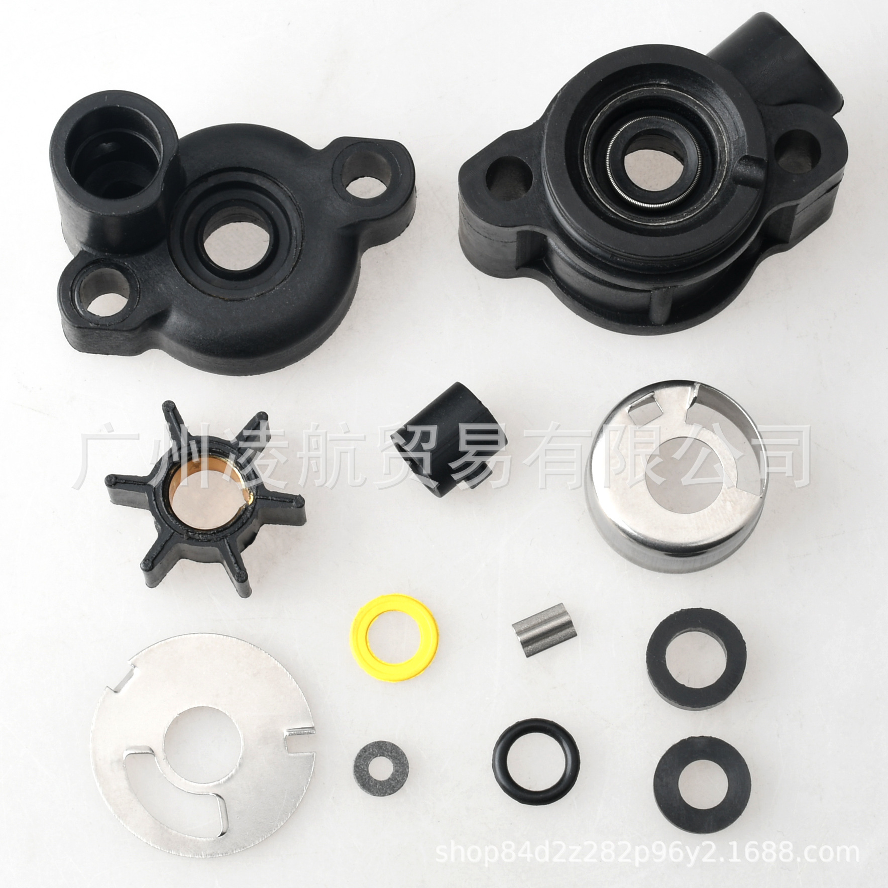 46-70941A3 water pump impeller repair kit is suitable for Mercury outboard motor 4/4.5/7.5/9.8 horsepower