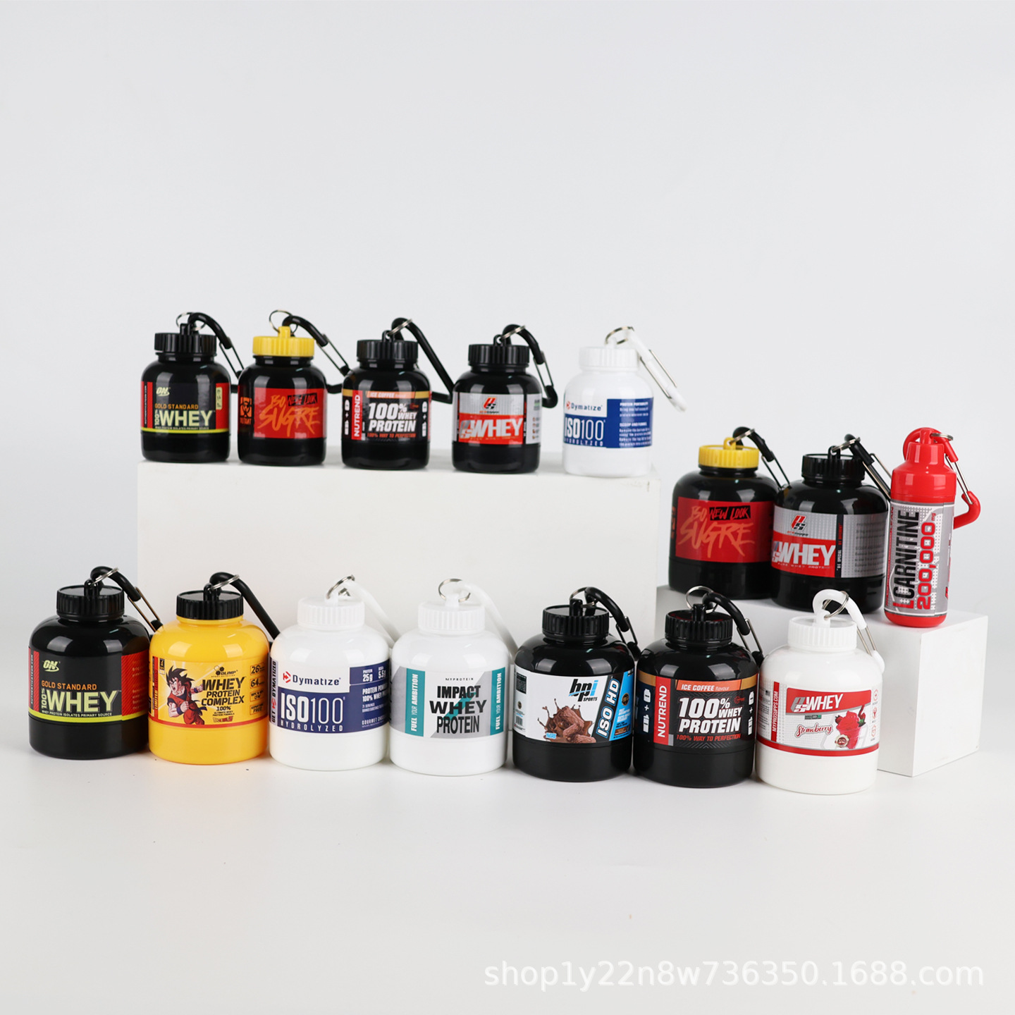 Portable Protein Powder Dispenser Box, Protein Powder Container, Small Fitness Carrying Bottle, Pp Material