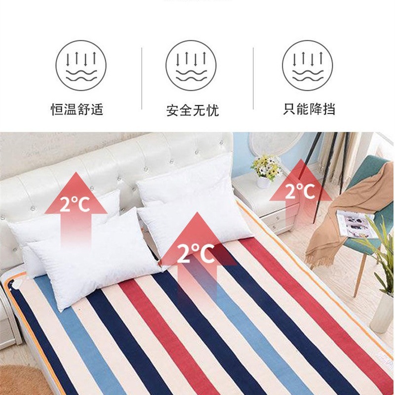 Double double control single student dormitory household water circulation electric mattress supply water and electricity blanket plumbing electric blanket