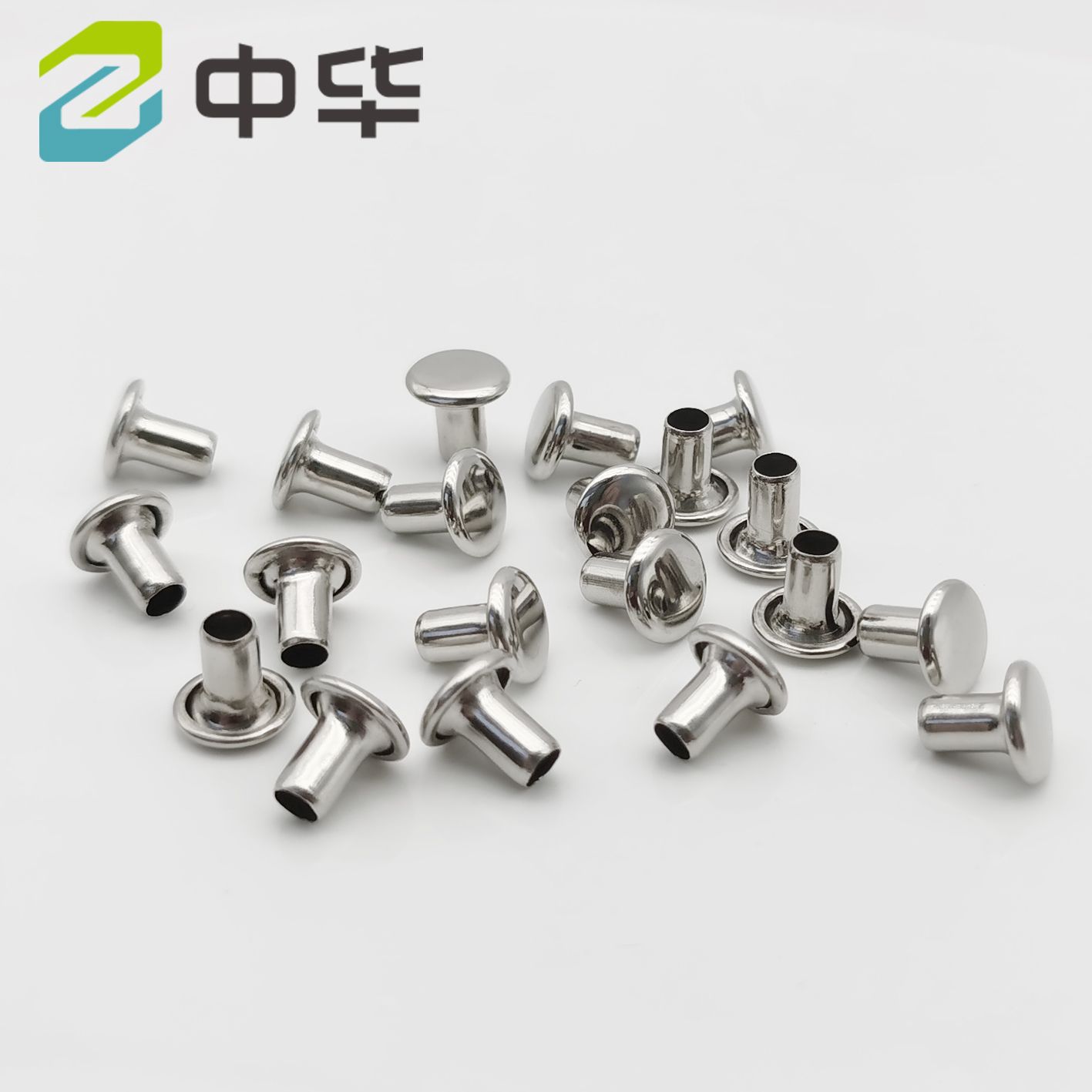 Factory direct iron plating hollow nail rivet nest nail stationery clip plate clamp hole clip special nail buckle fixed metal