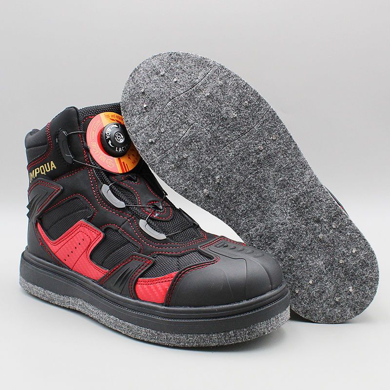 Новые большие размеры уличной обуви для мужчин, рыболовные противоскользящие сапоги для скалолазания, морской рыбалки, диких рыбалок, водонепроницаемые обувь с войлочным дном