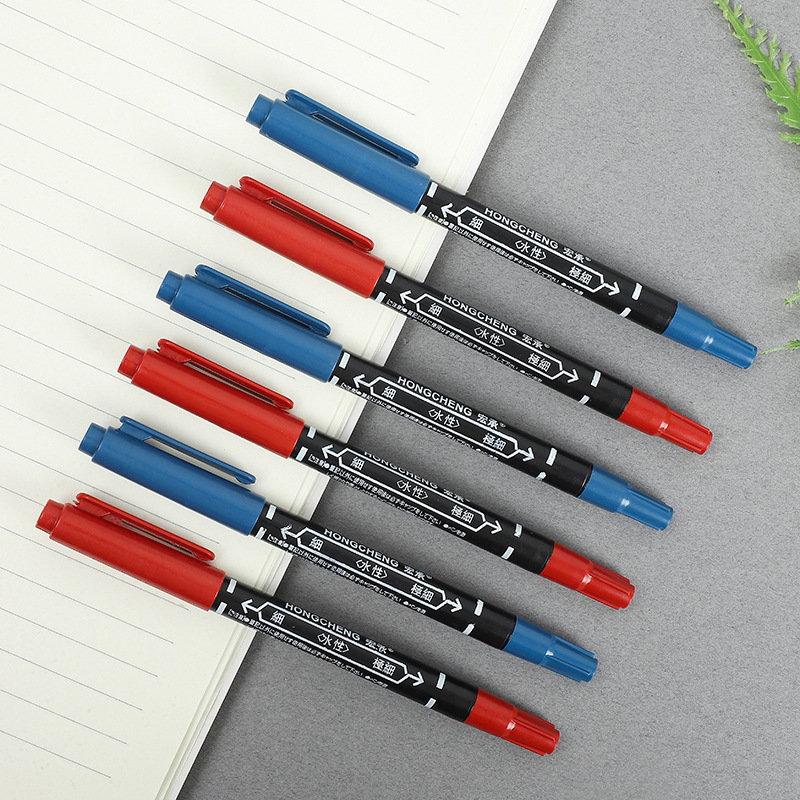 Bulk Small Double-Headed Hook Pen Creative 120 Water-Based Marker Pen Primary School Kidsren Graffiti Painting Art Brush