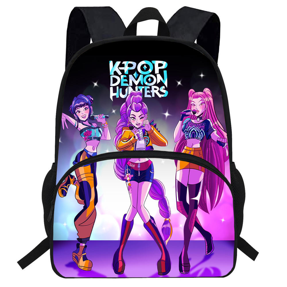 Cross-Border Hot Selling Witch Hunting Schoolbag Primary School Student Cartoon Backpack K-Pop Anime Peripheral Backpack Kidsren's Bag