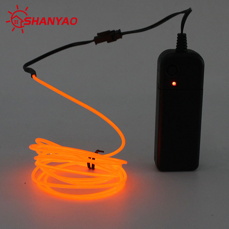 El Cold Light Luminous Line 1- 5.3m V Battery Box Car Atmosphere Light Led Luminous Decorative Lantern El Cold Light