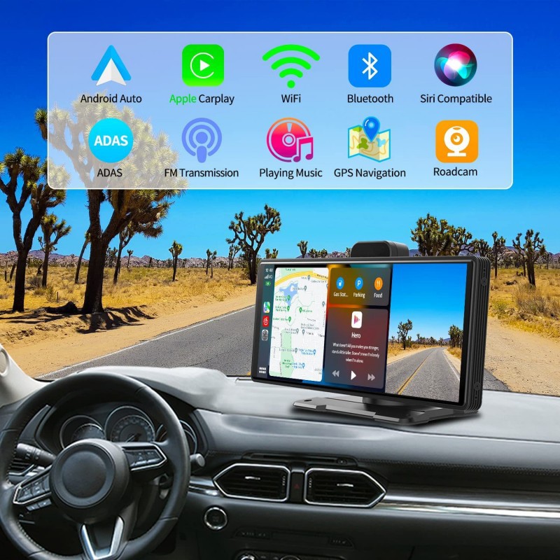 Car HD 10.26 inch PND CarPlay/Android AUTO/Apple Airplay Convenient Player