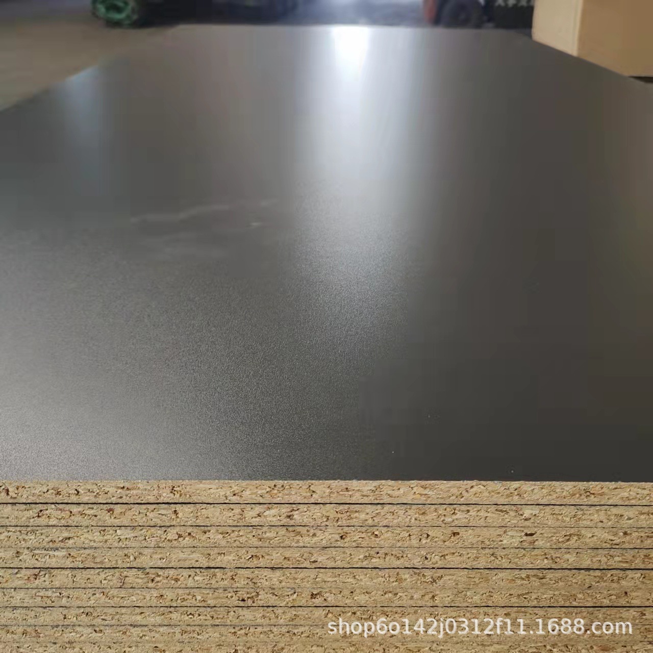 Manufacturer Supply Chipboard Paint-free Board Melamine Veneer Chipboard Cabinet Door Various Pattern Chipboard