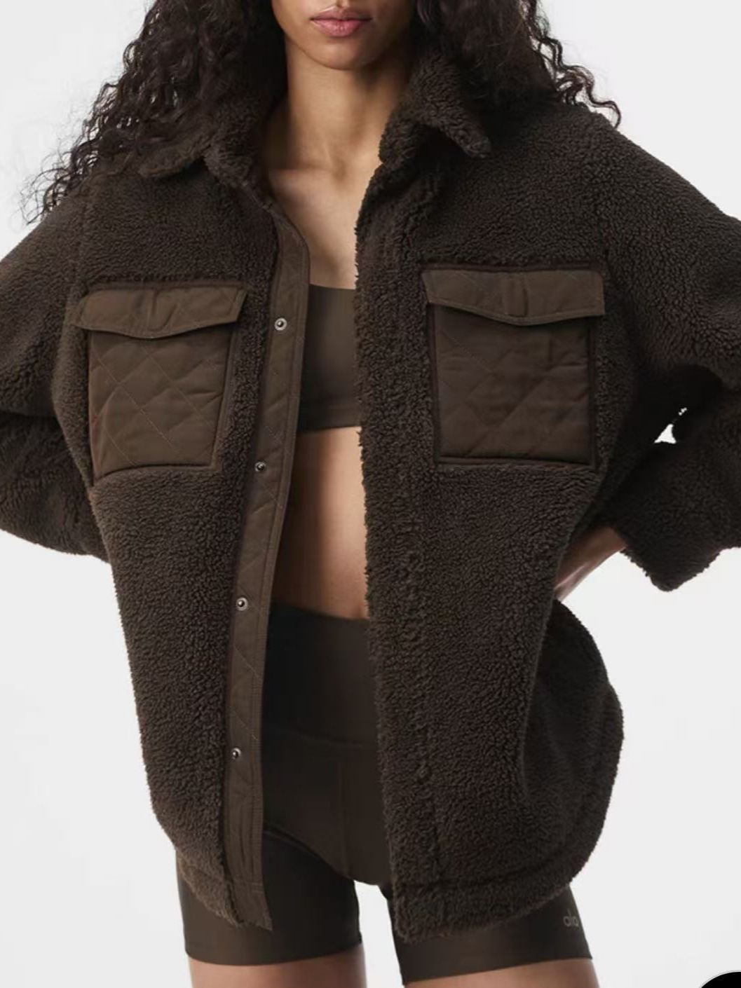 Amazon Aliexpress Independent Site European and American Women's Autumn and Winter Warm Lamb Wool Coat 2025 Early Autumn Suit Women's Clothing