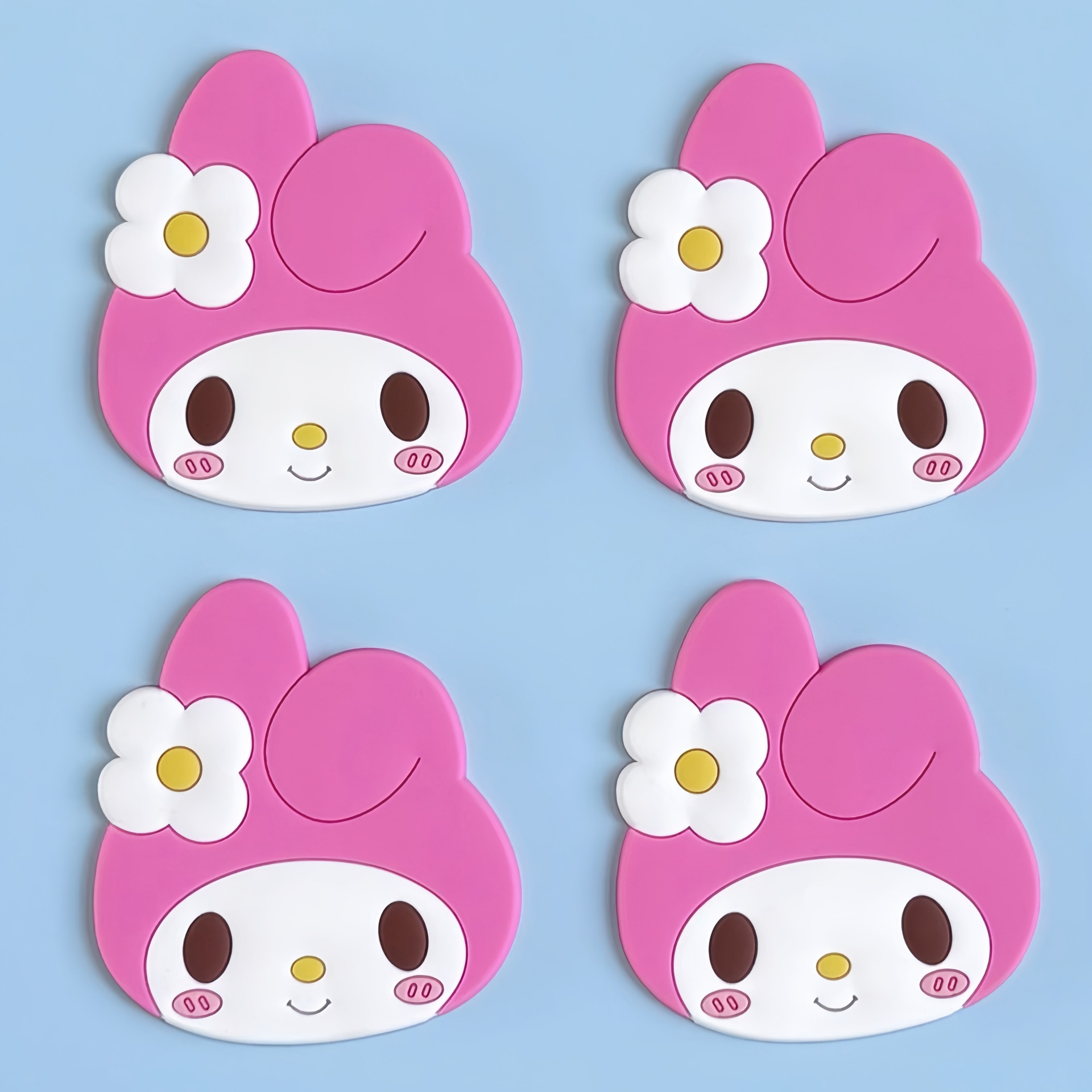 Мягкий силиконовый мультяшный патч, украшение, мелодия, DIY, магнит для холодильника, тапочки, аксессуары для кружки, чехол для мобильного телефона, ювелирные изделия