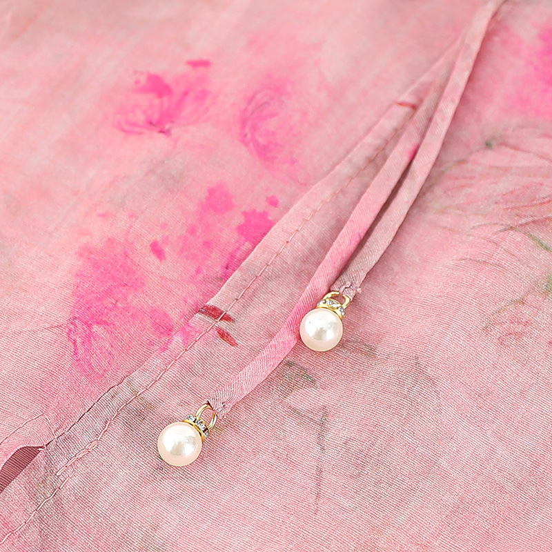 Middle-aged and elderly summer mother's short-sleeved T-shirt top 50-60 years old grandmother's casual small shirt old lady's women's clothing