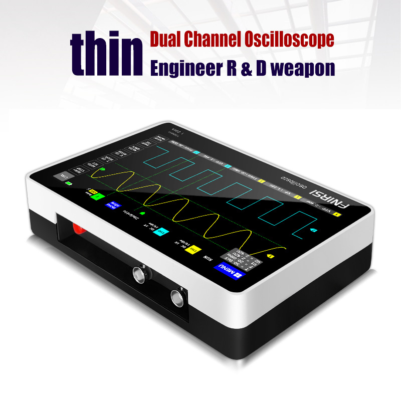 New FNIRSI 1013D dual-channel digital touch tablet oscilloscope 100m bandwidth 1GS sampling rate