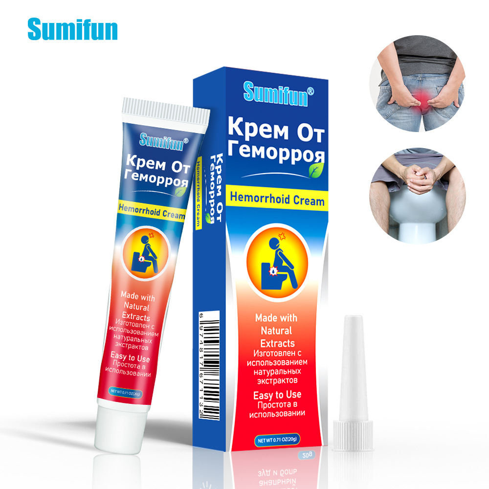 Сумифун Кросс-Бордер Экспорт Крем от геморроя Крем от геморроя Внутренние и внешние смешанные геморрои Пластырь 20г K10023