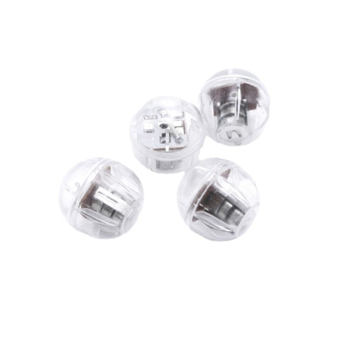 Vibrating Red and Blue Ball Movement, Transparent Vibrating Ball, Kidsren's Luminous Toy Ball, Jumping Ball, Flash Ball Machine